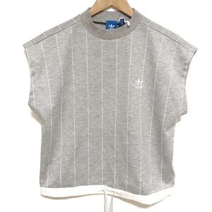 adidas Gray Crew Neck Sweater